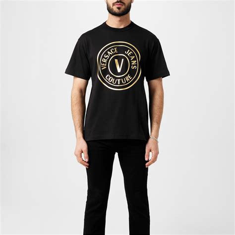 versace jeans men's t shirt|vestito versace jeans couture.